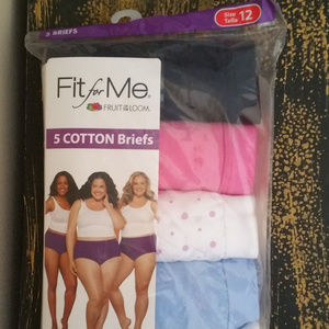 Fruit of the Loom Fit For Me Women's Cotton Briefs